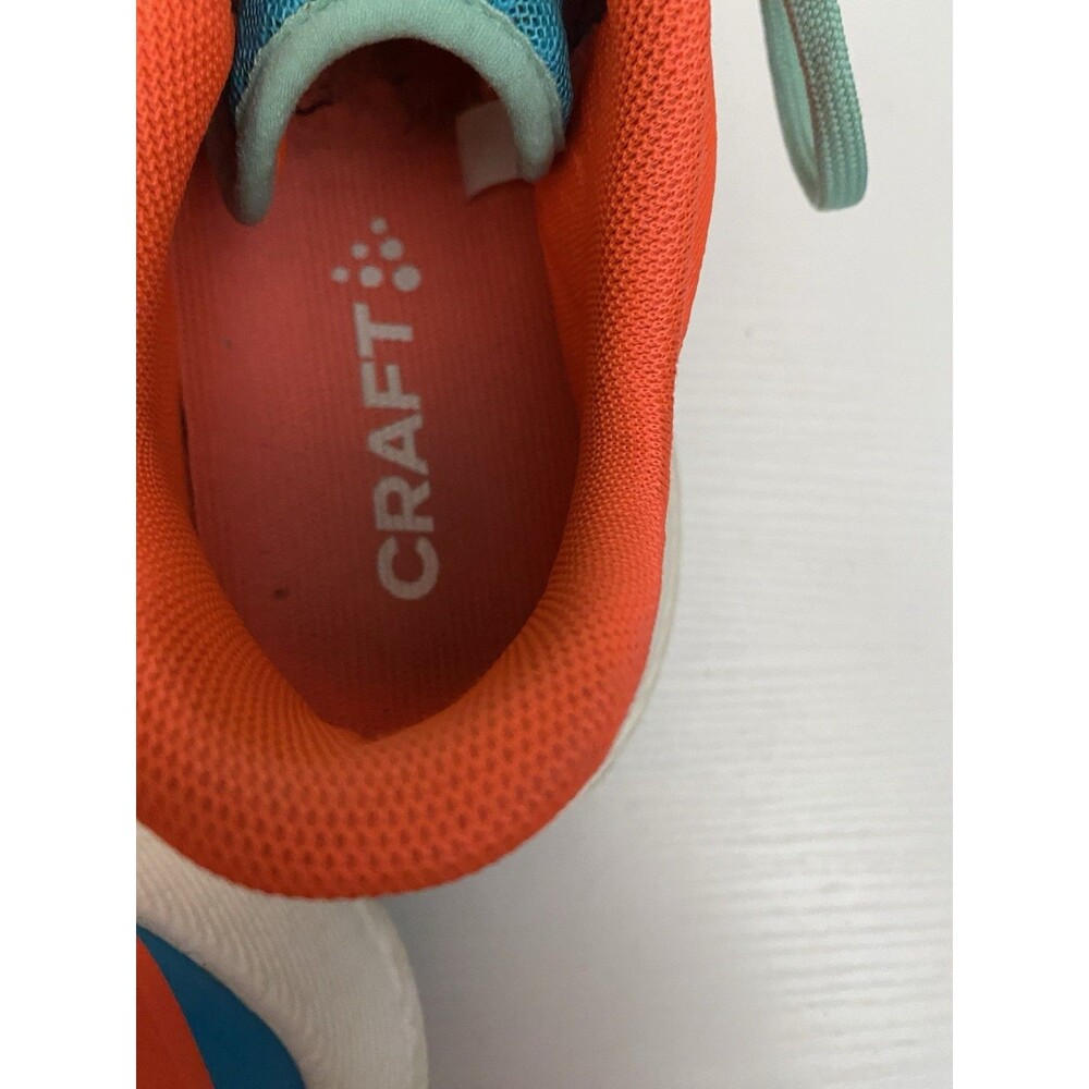 Craft CTM Ultra Carbon Running Shoes Men's Size 9 Orange Trail Performance - Picture 6 of 9